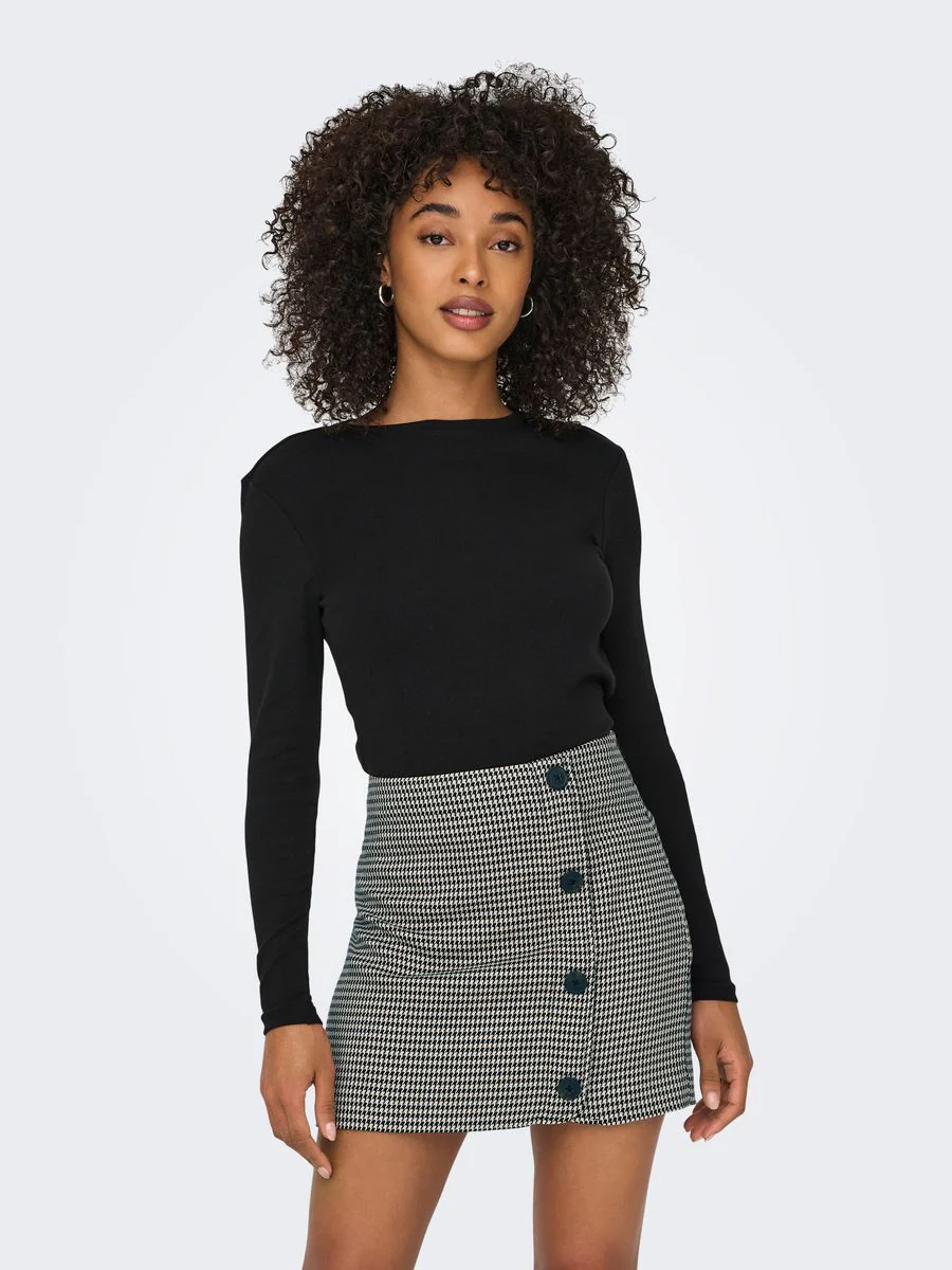 ONLRILEY O-NECK L/S TOP JRS NOOS - Image 3