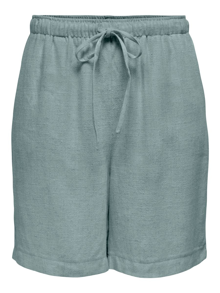 ONLSIESTA MW PULL-UP LIN BL SHORTS - Image 8