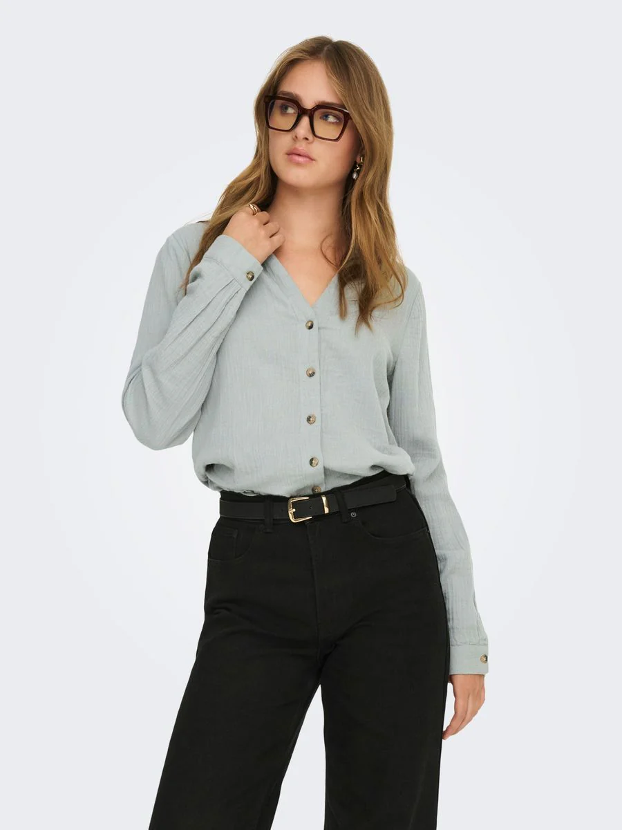 ONLTHYRA LIFE L/S REGULAR SHIRT NOO - Image 4