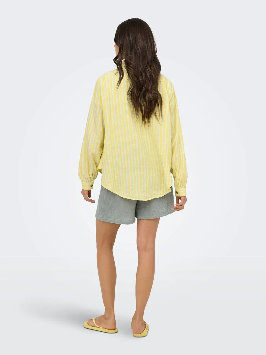 ONLTHYRA LS SHIRT CS WVN - Image 5