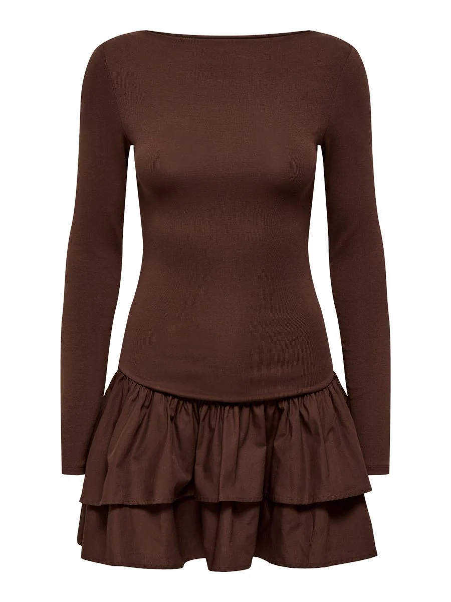 ONLVEGA L/S BOATNECK MIX DRESS BOX JRS - Image 3