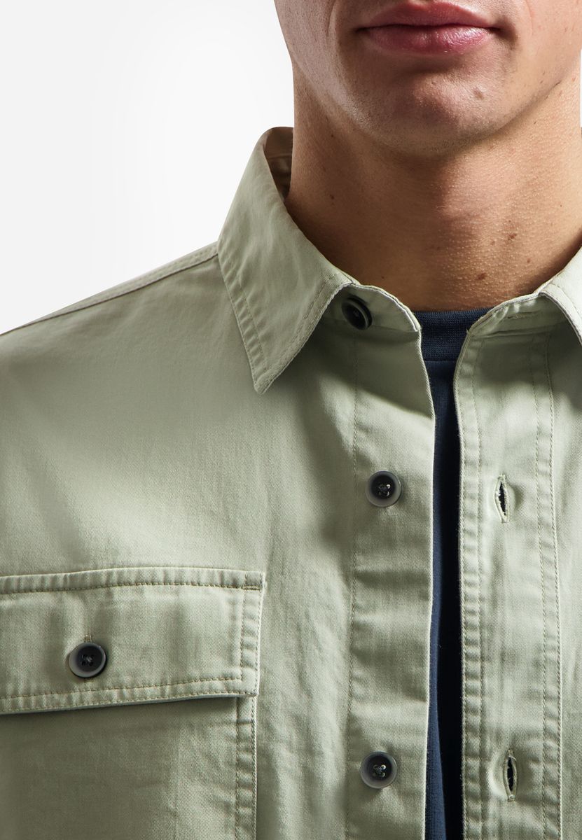 Overshirt Buttons Twill Stretch - Image 7