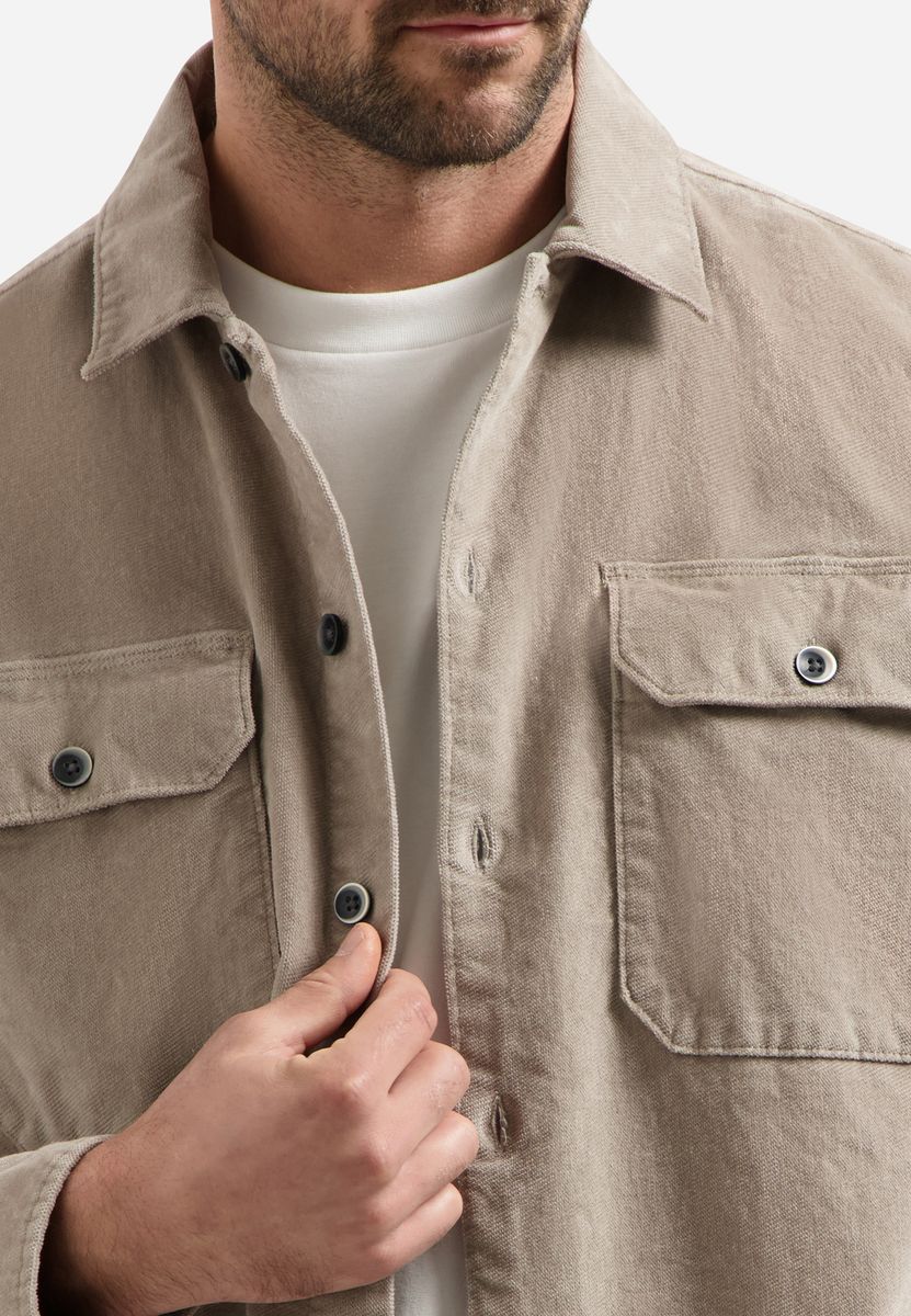 Overshirt Buttons Twill Stretch - Image 7