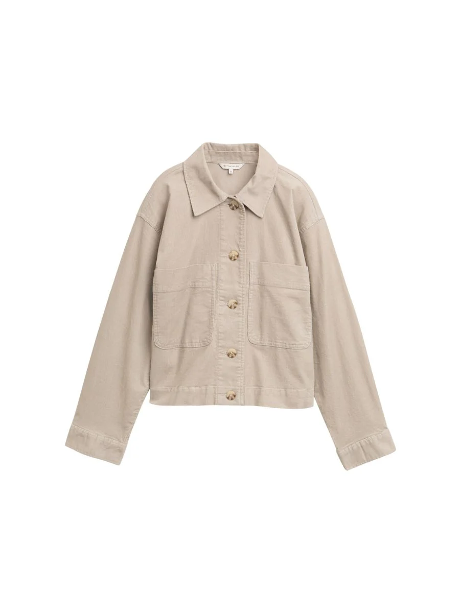 Oversize Cordjacke