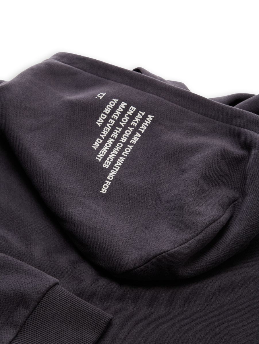 oversize printed hoddie jacket - Image 3