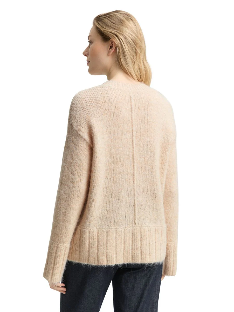 Oversize Strickpullover mit Wollanteil - Image 4