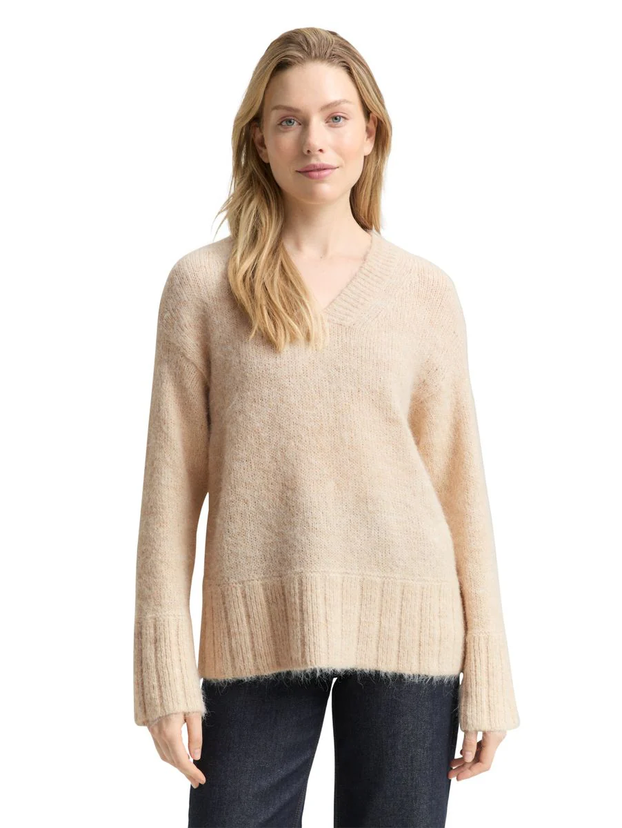 Oversize Strickpullover mit Wollanteil - Image 5