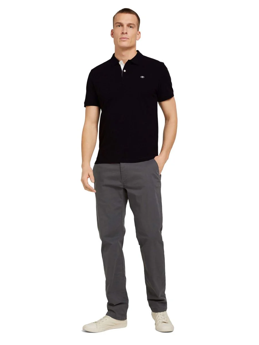 basic polo with contrast - Image 3