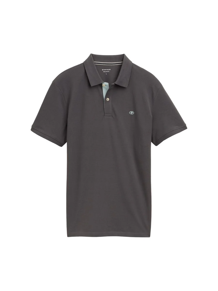 basic polo with contrast - Image 9