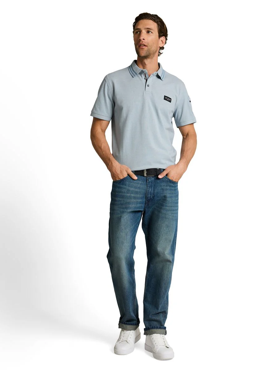 Poloshirt mit Ärmeltasche - Image 3