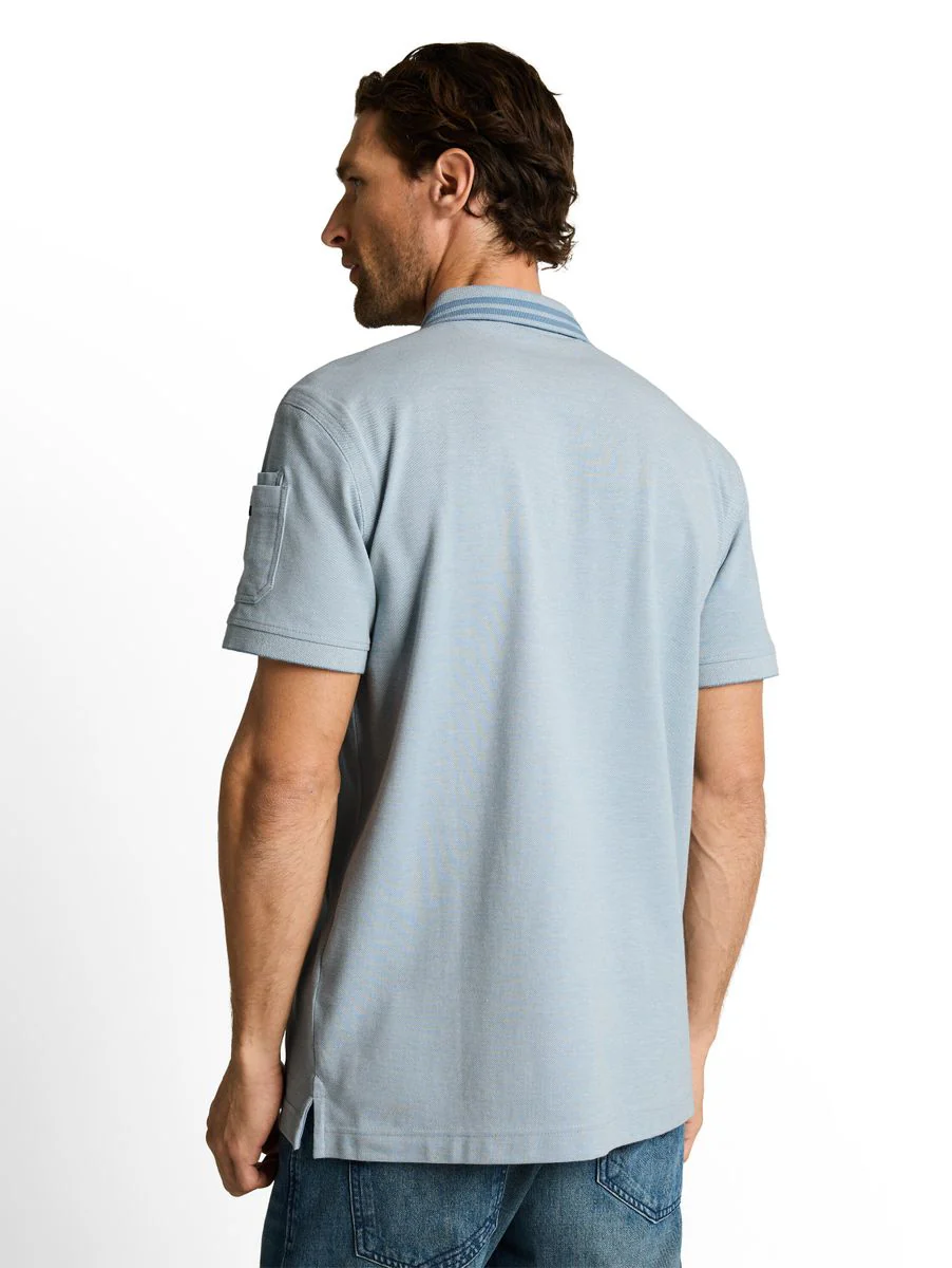 Poloshirt mit Ärmeltasche - Image 4