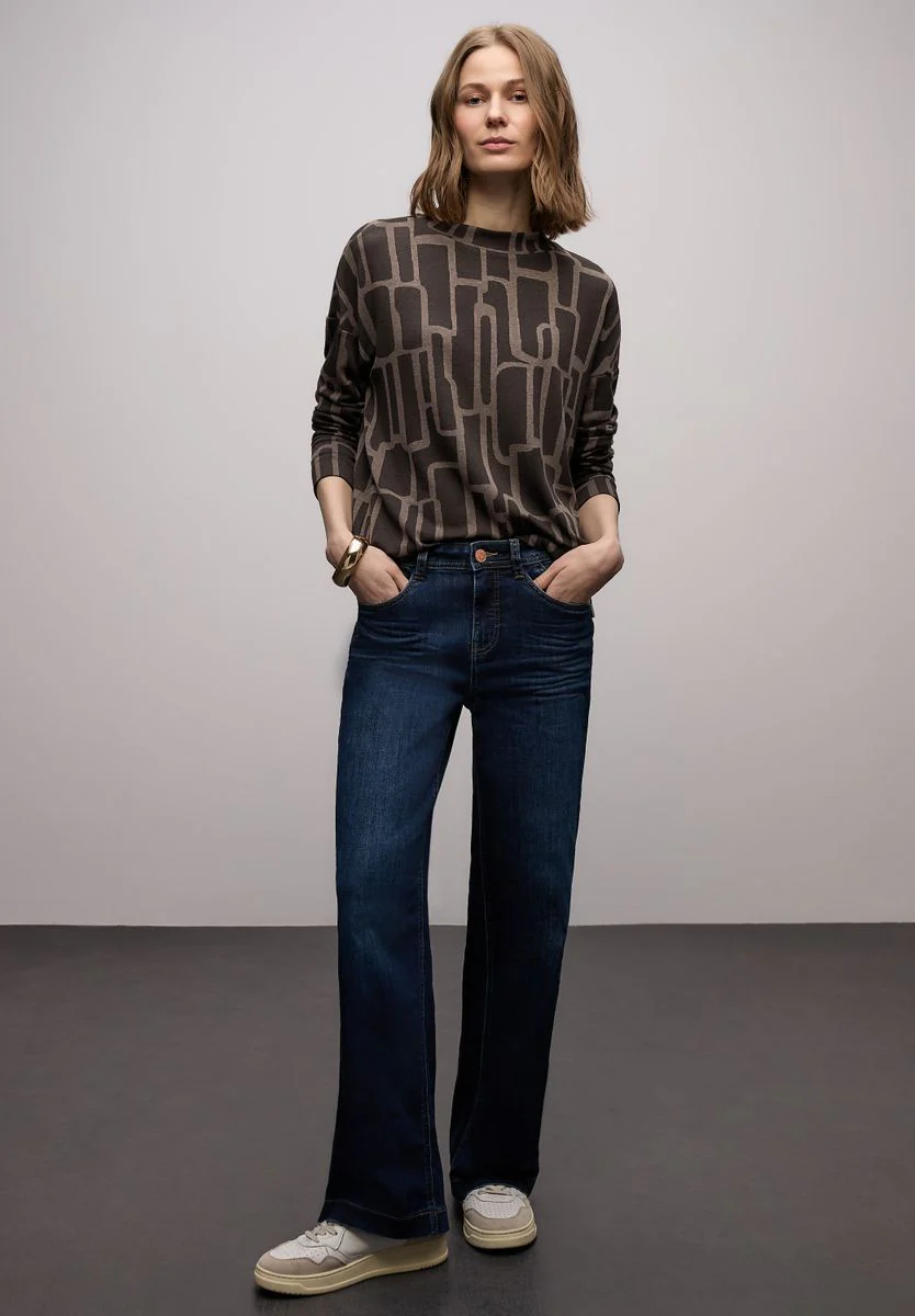 Print Shirt mit Tunnelzug - Image 5