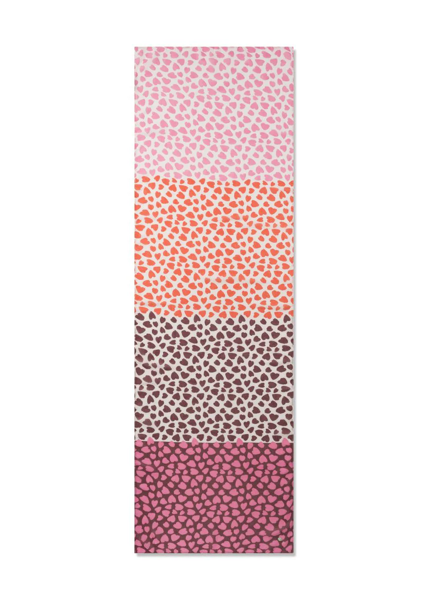 PRINTED SCARF RECYCLED POLYESTER H - Image 2