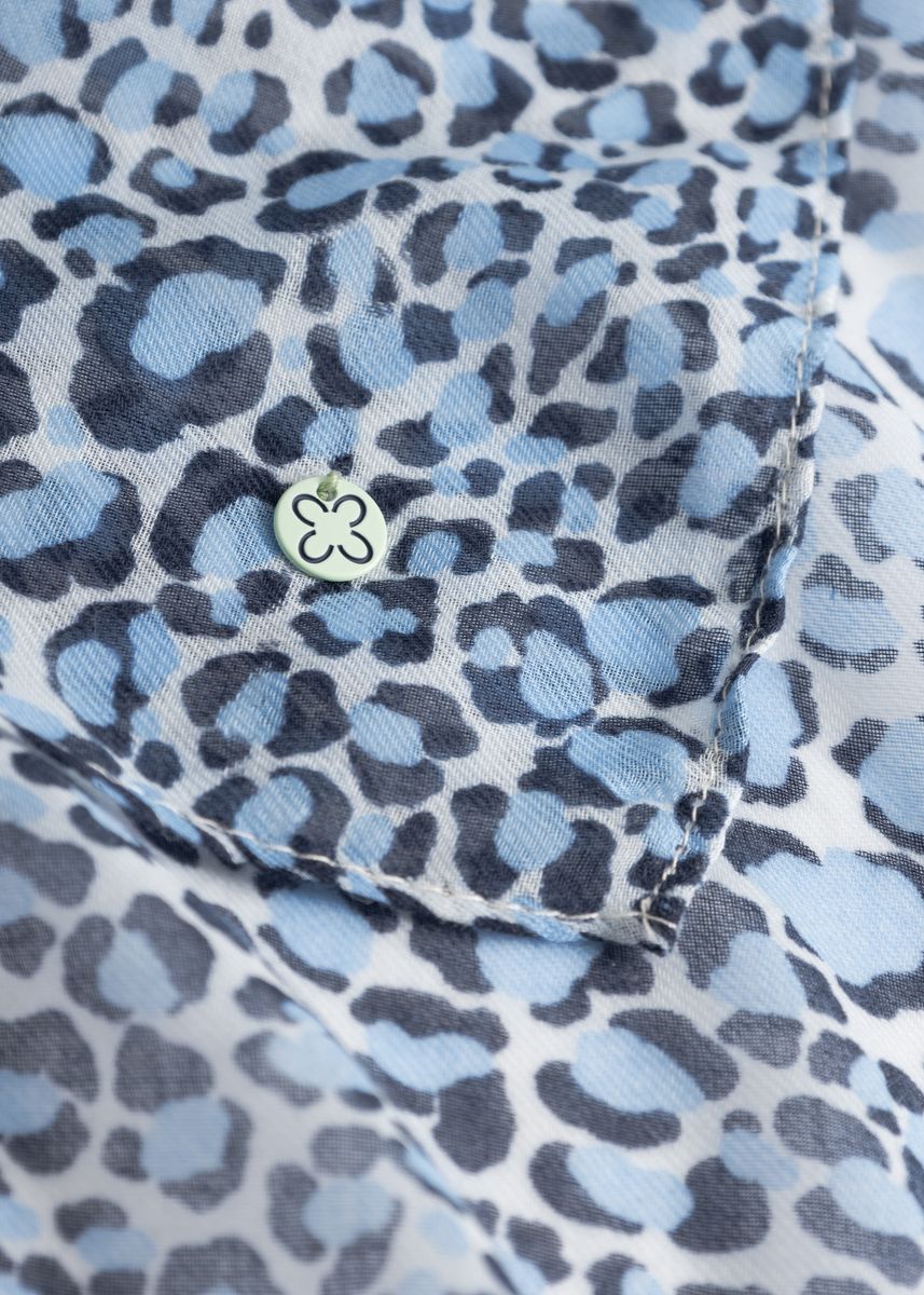 PRINTED SCARF RECYCLED POLYESTER LE - Image 3