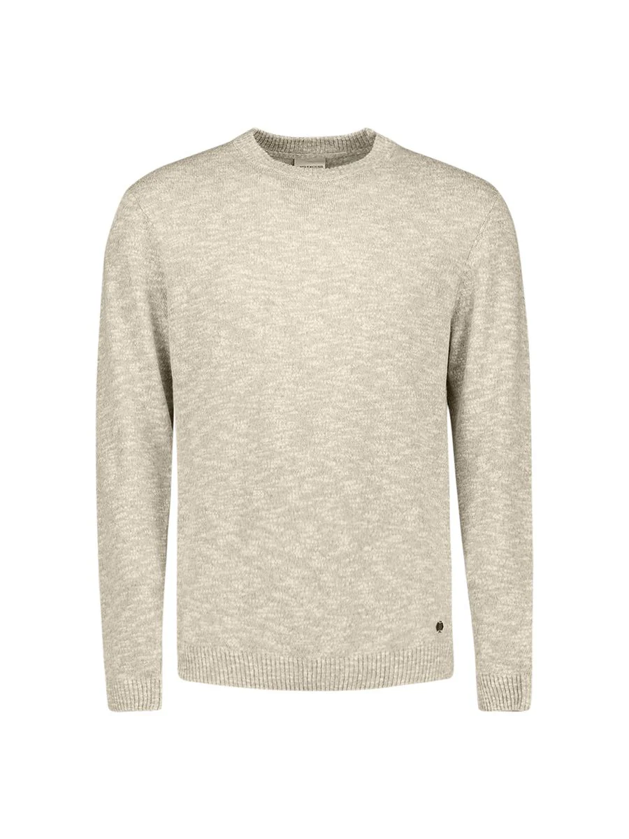 Pullover Crewneck Melange With Linen - Image 5