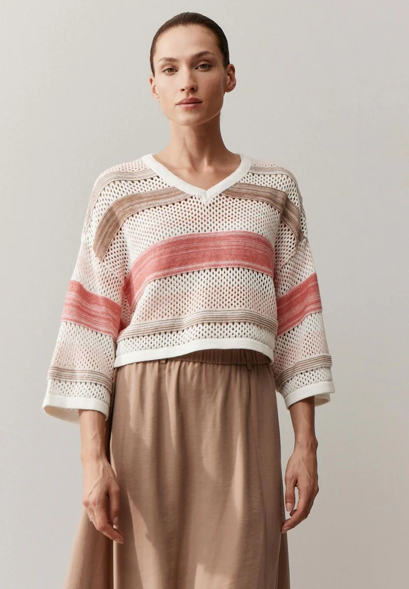 Pullover mit Streifen - Image 3