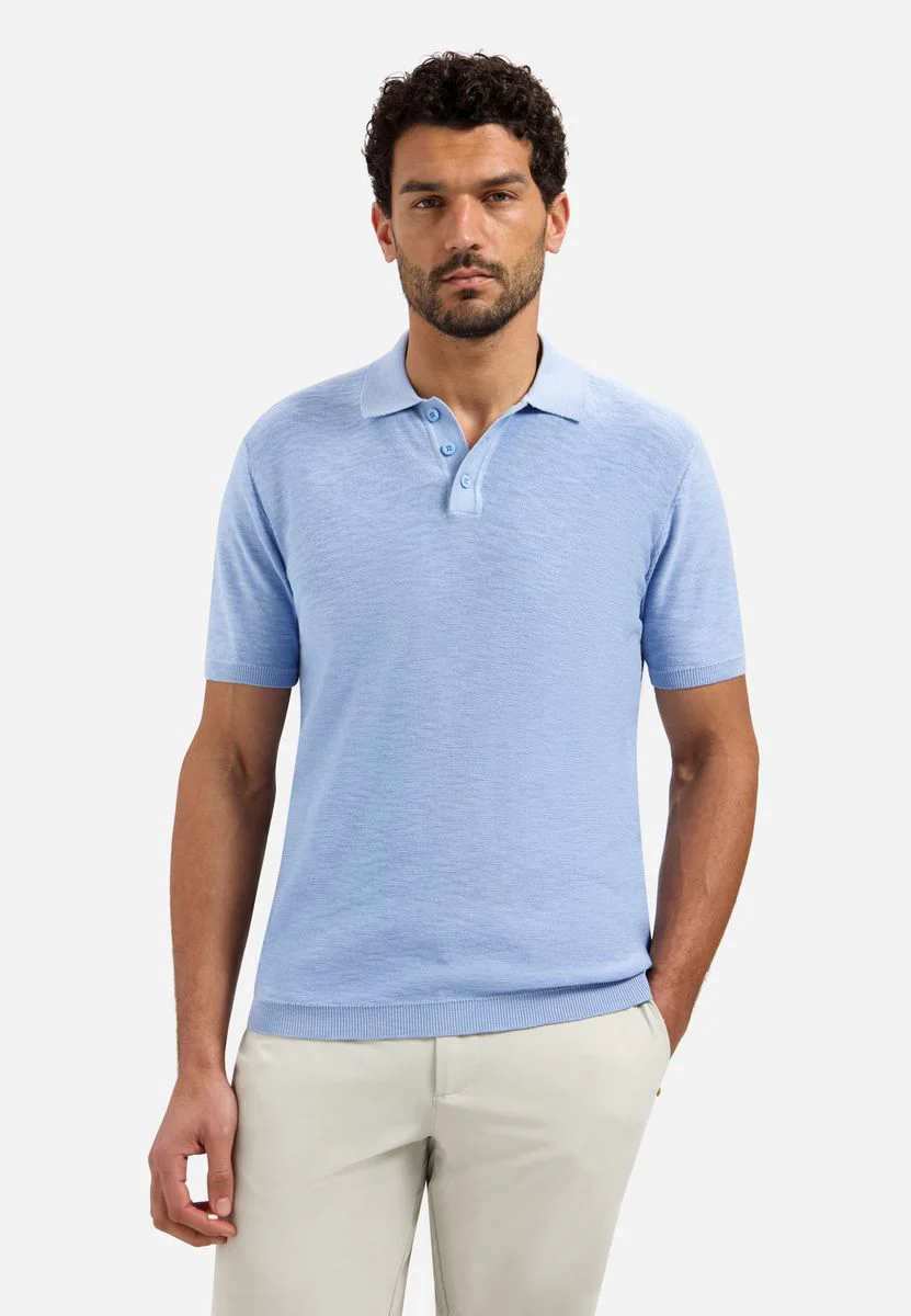Pullover Short Sleeve Polo Slub - Image 8