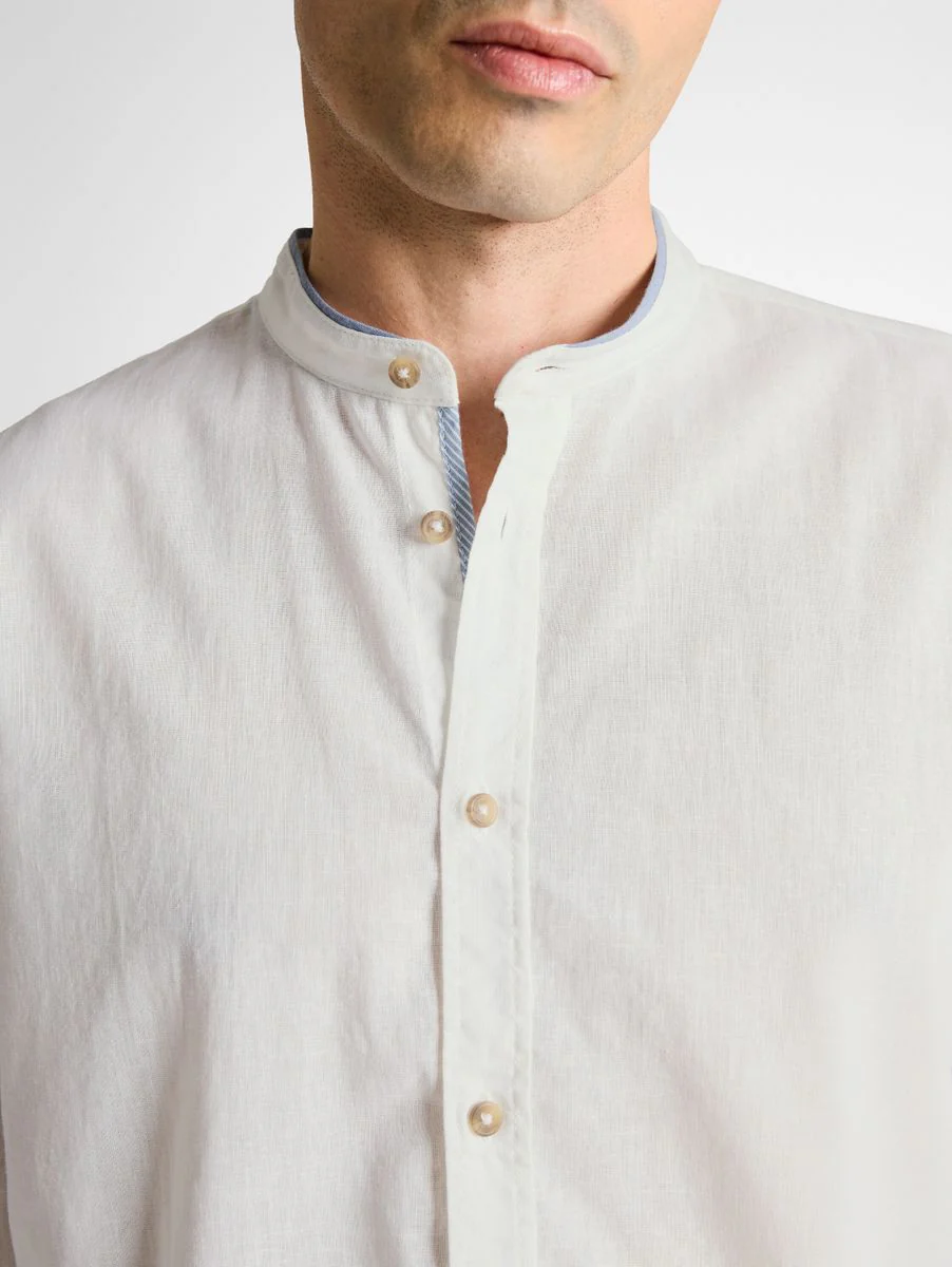 Regular Fit Hemd mit Leinenanteil - Image 6