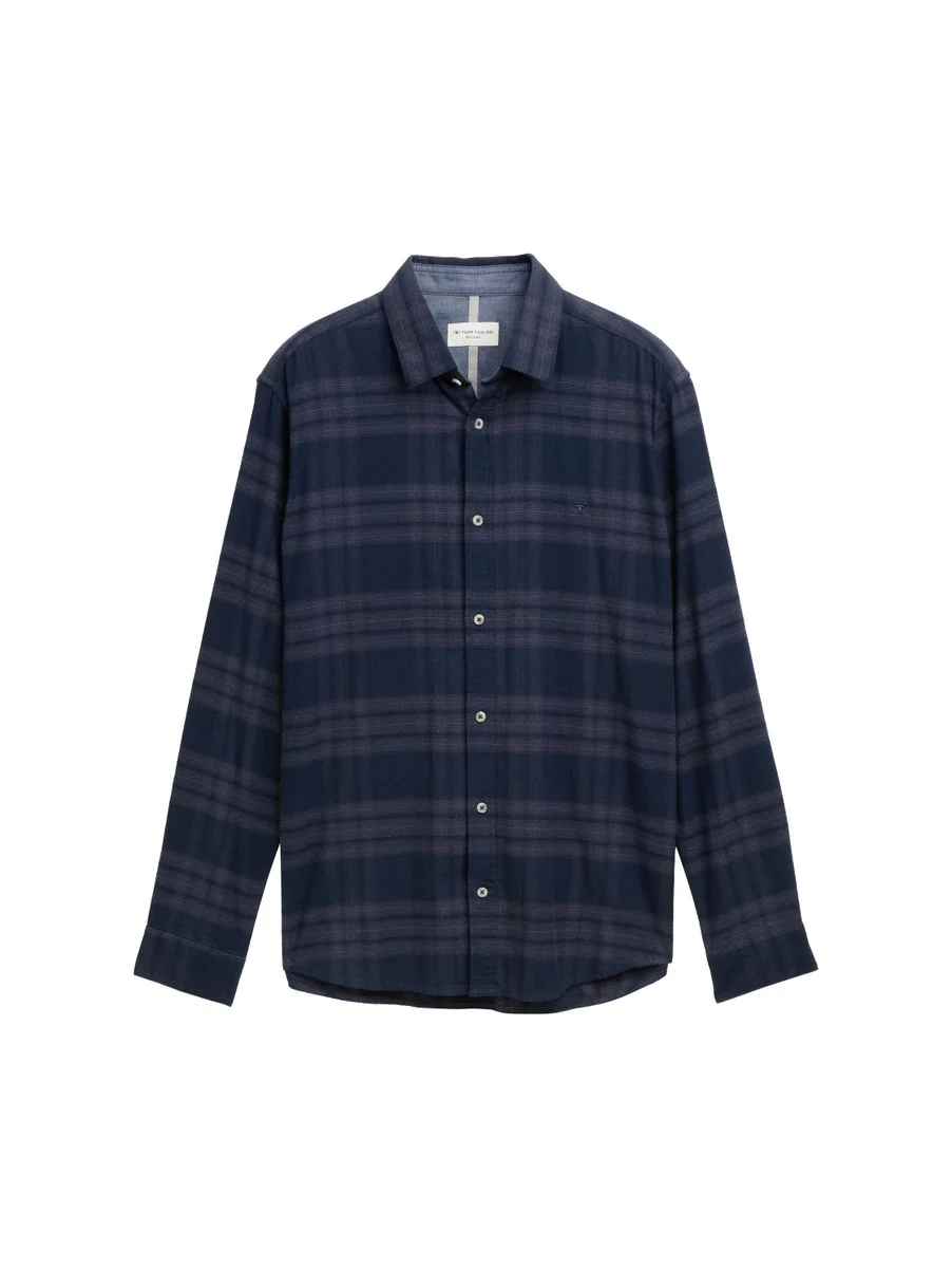 Regular Fit Hemd mit Logo-Stickerei