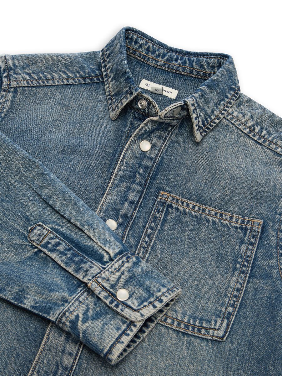 denim shirt - Image 3