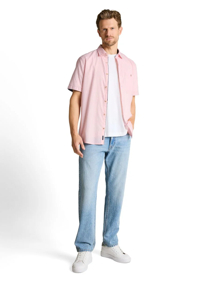 Regular Fit Kurzarmhemd aus Baumwolle - Image 3