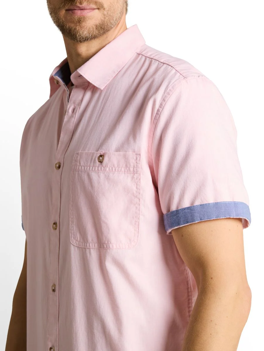 Regular Fit Kurzarmhemd aus Baumwolle - Image 6