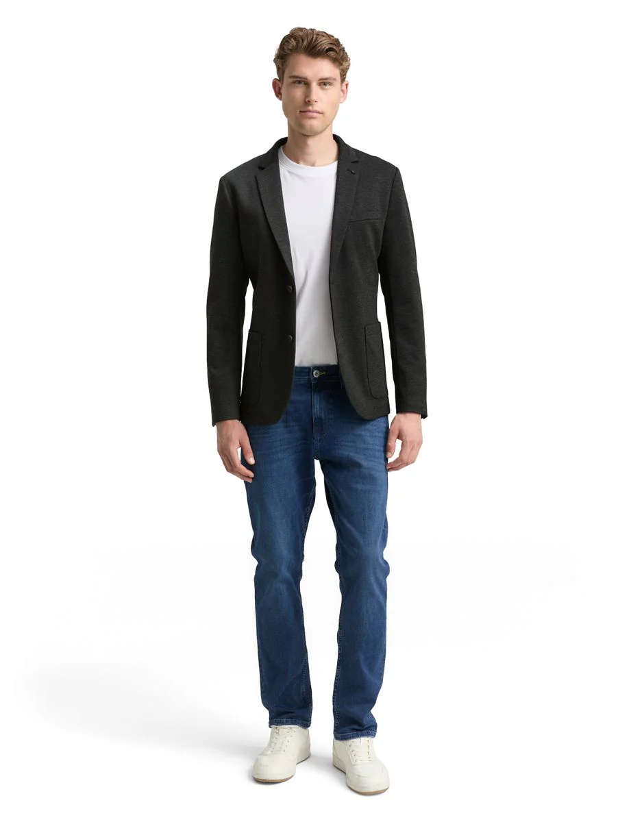 Regular Fit Piqué Sakko - Image 3