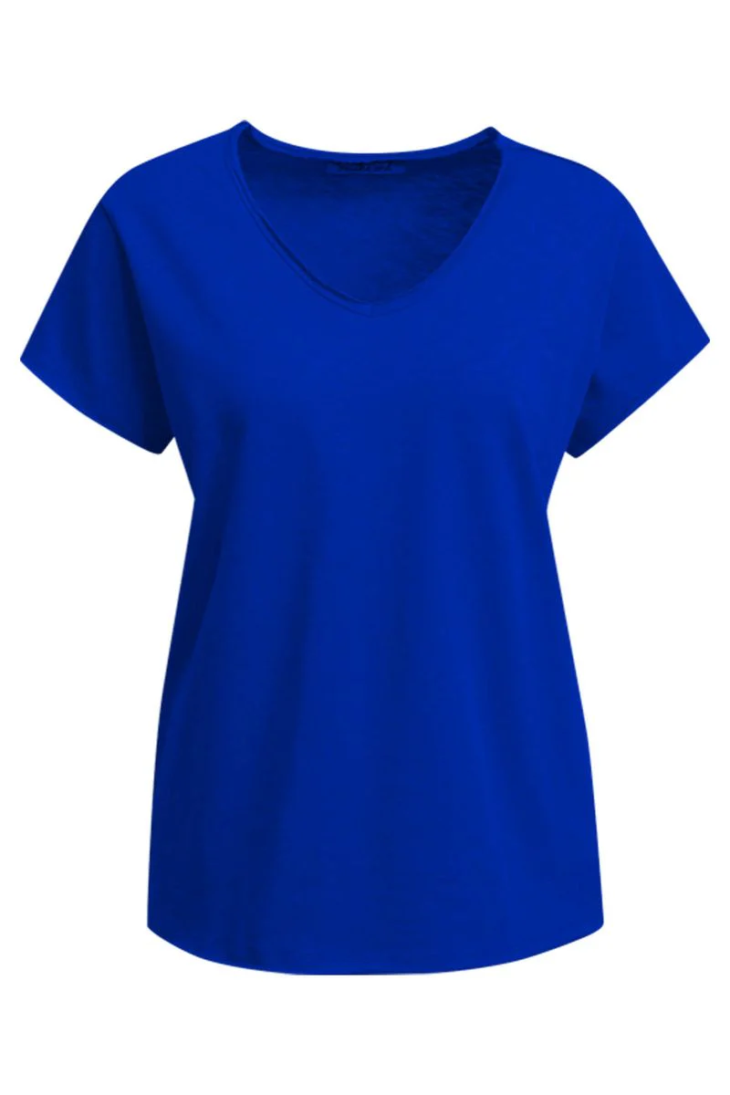 Regular Short Sleeve Sweat V-Neck - Image 3