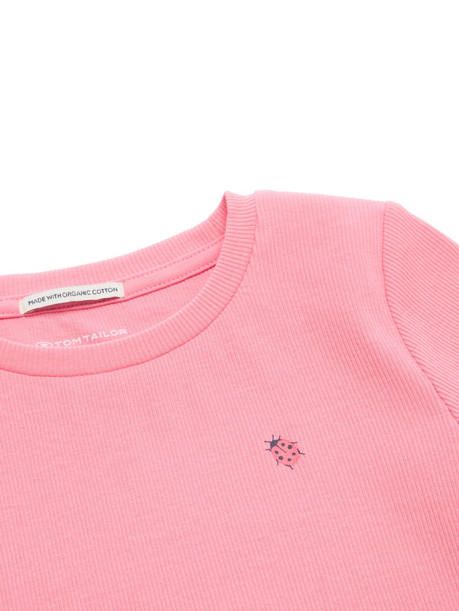 printed rib t-shirt - Image 3