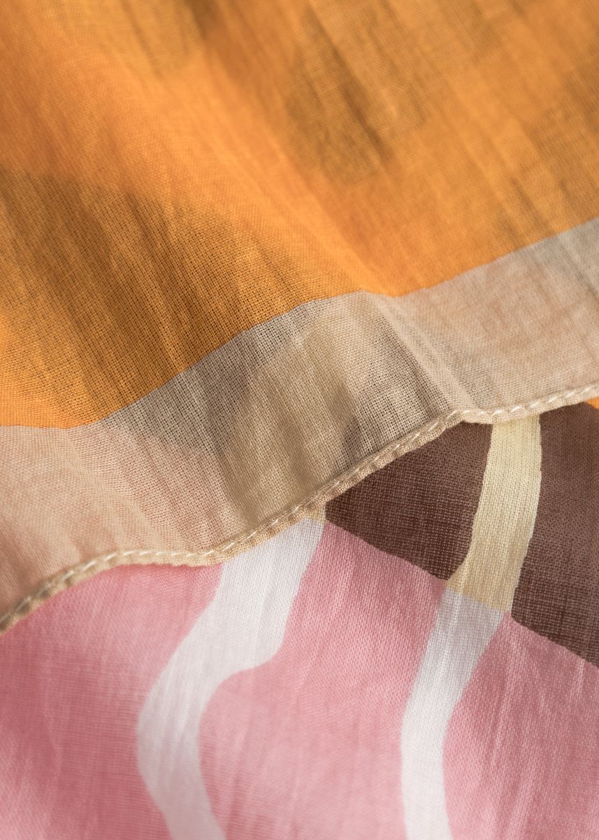 Schal aus organischer Baumwolle mit Muschel-Motiv - Image 2