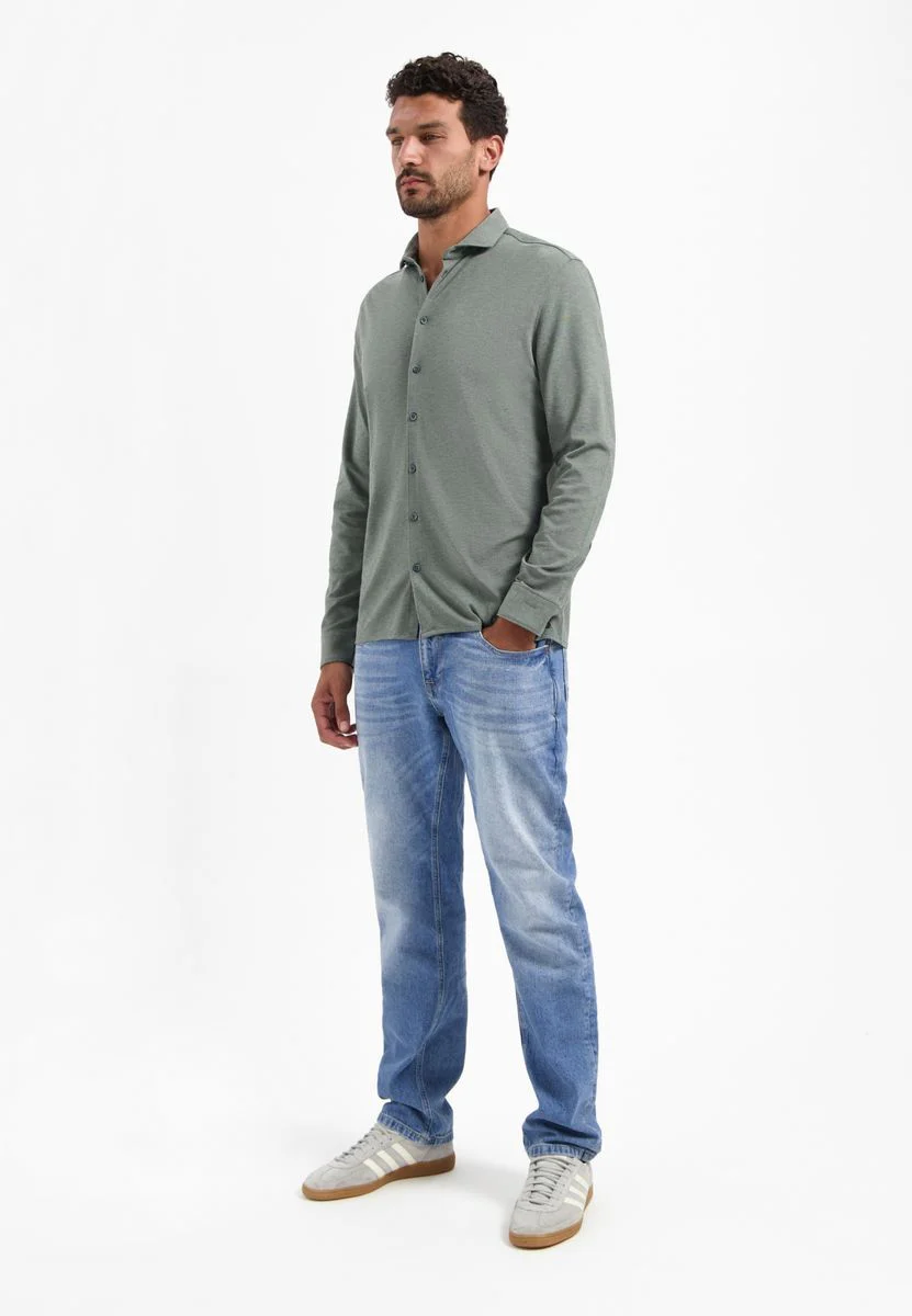 Shirt Jersey Melange Stretch - Image 3