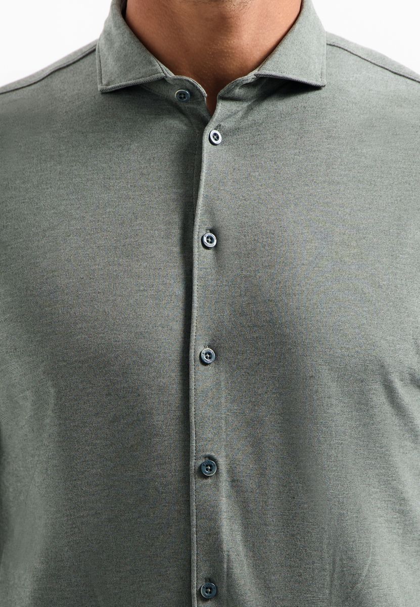 Shirt Jersey Melange Stretch - Image 7