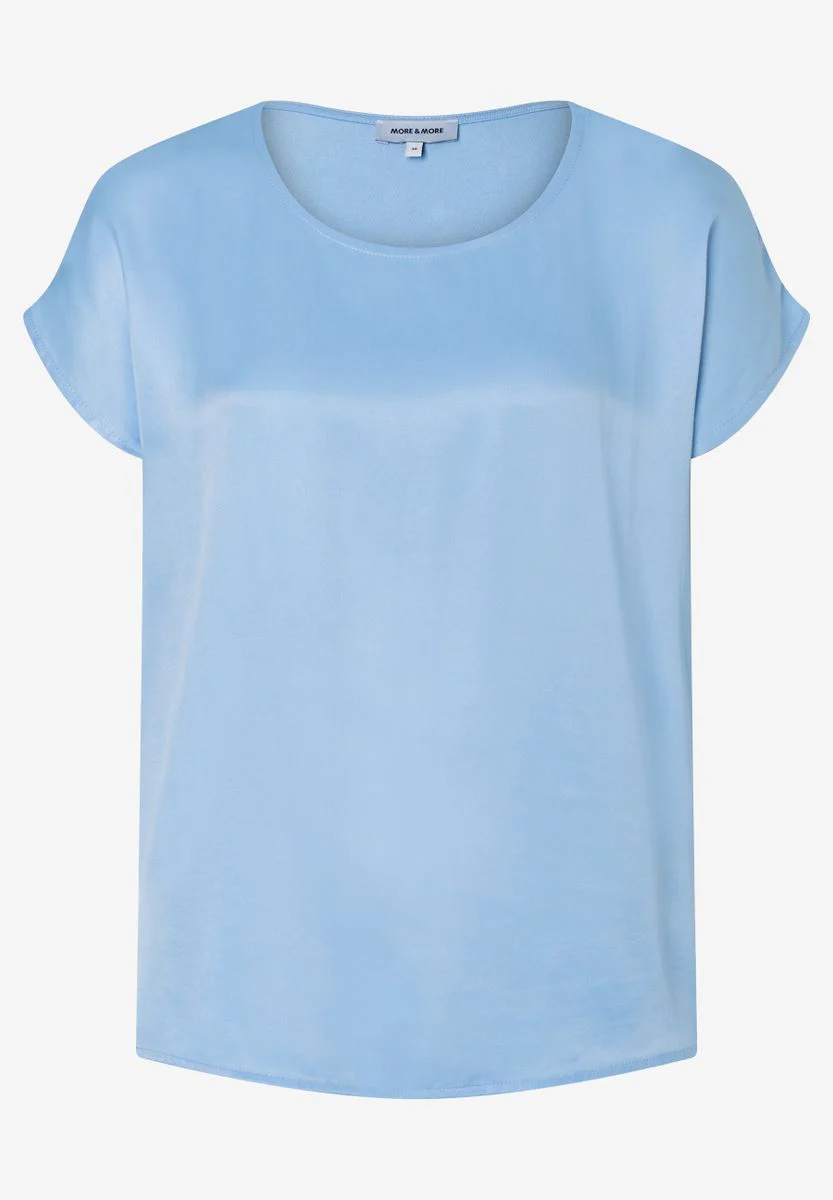 Shirt With Satin Front - Image 2