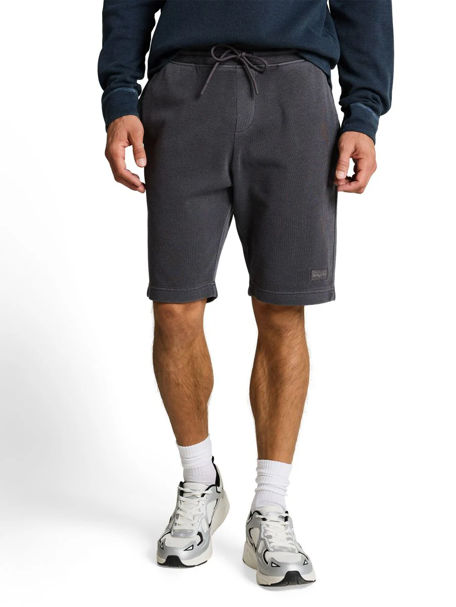 Shorts mit Waffelstruktur - Image 7