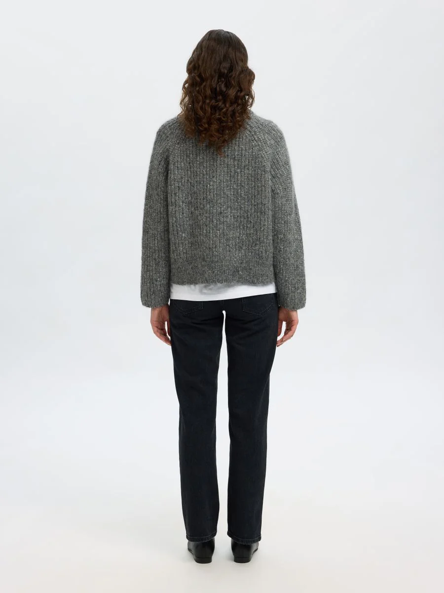 SLFANJULI LS KNIT ZIP CARDIGAN - Image 2