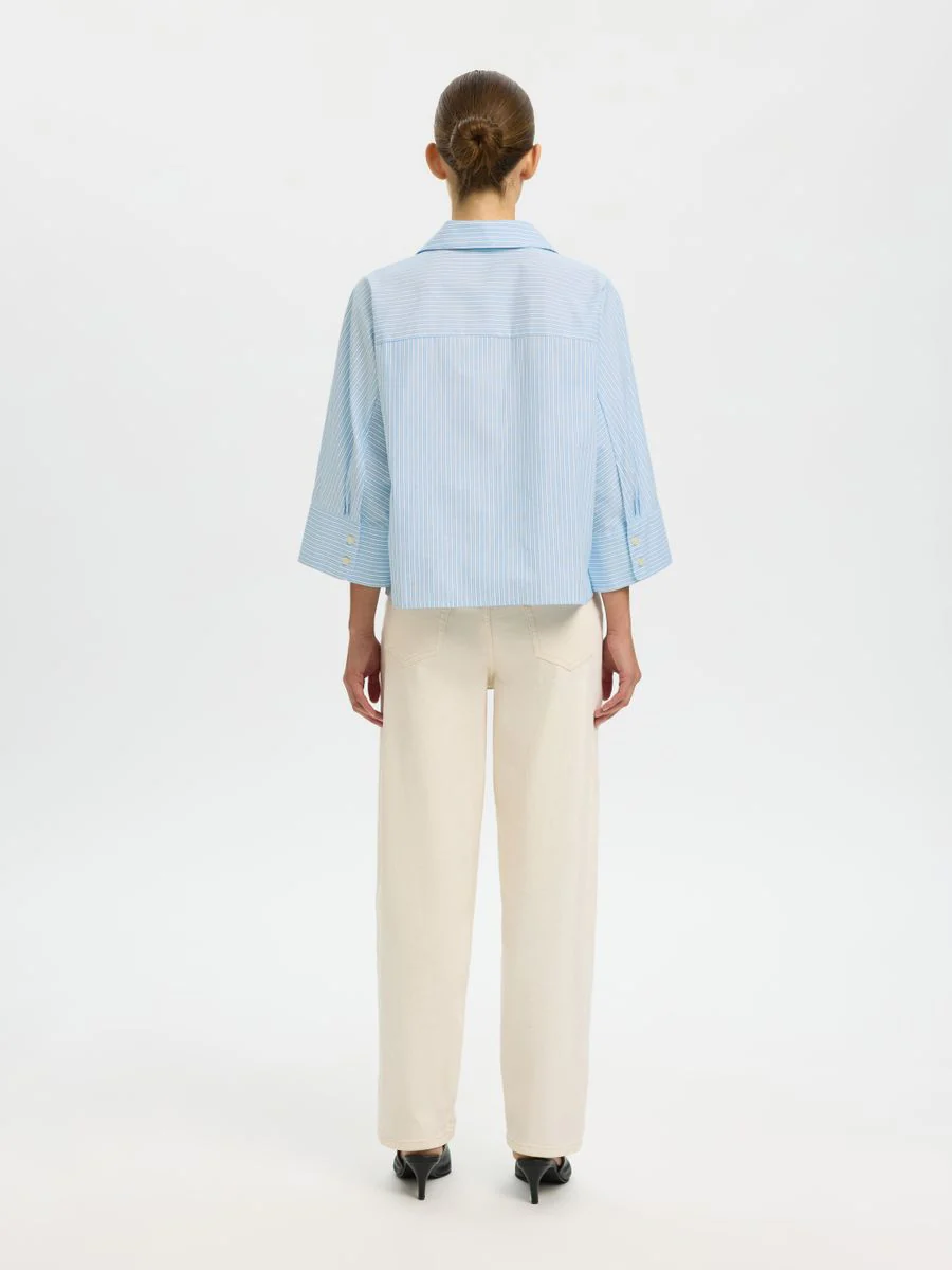 SLFESTER OVERSIZE 3/4 SHIRT B - Image 3