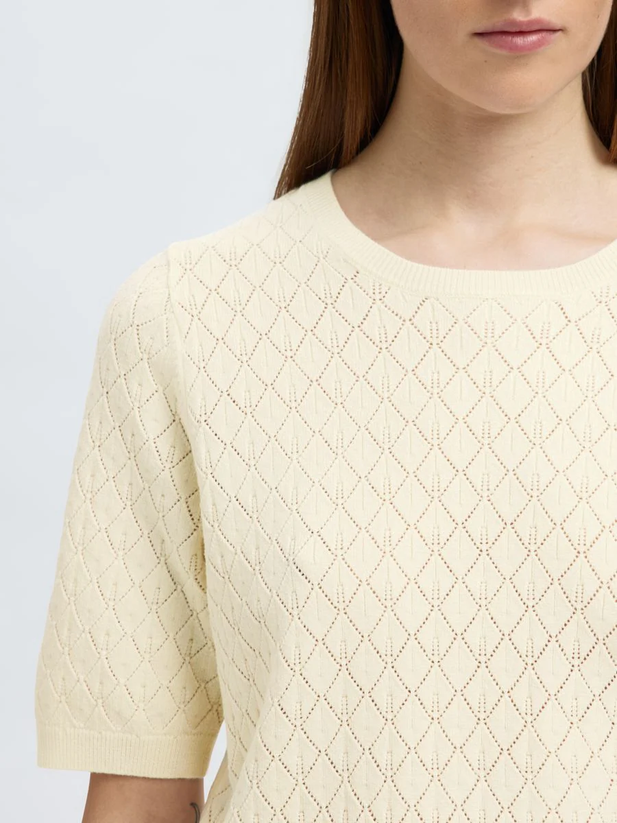 SLFHELEN 2/4 KNIT O-NECK - Image 6