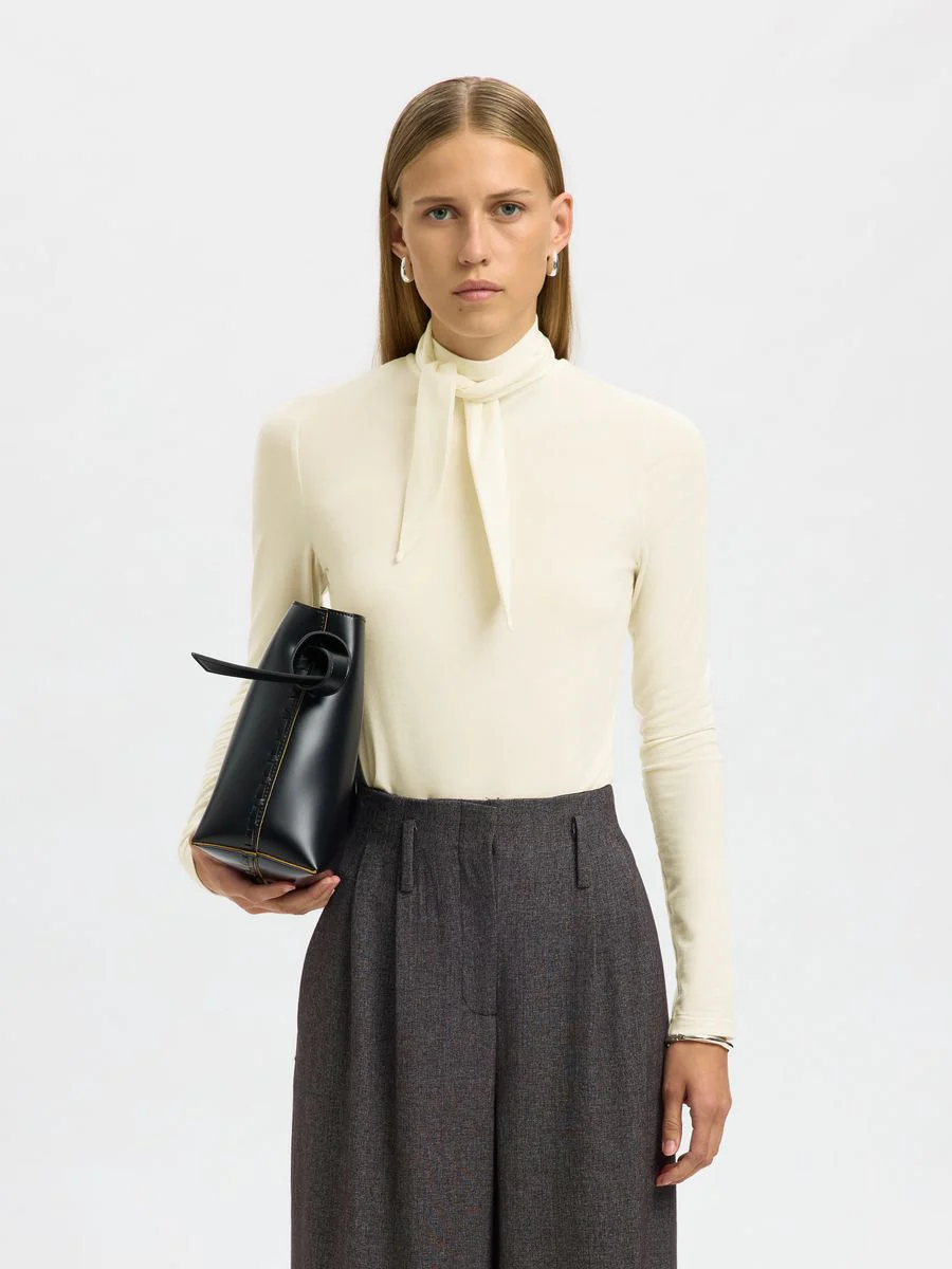 SLFLINA LANO LS HIGH NECK TOP - Image 2