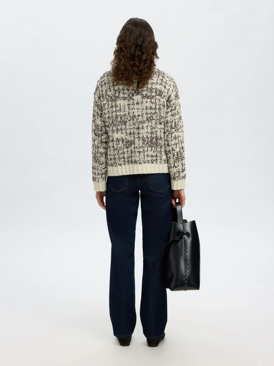 SLFLINDSAY LS KNIT O-NECK - Image 4