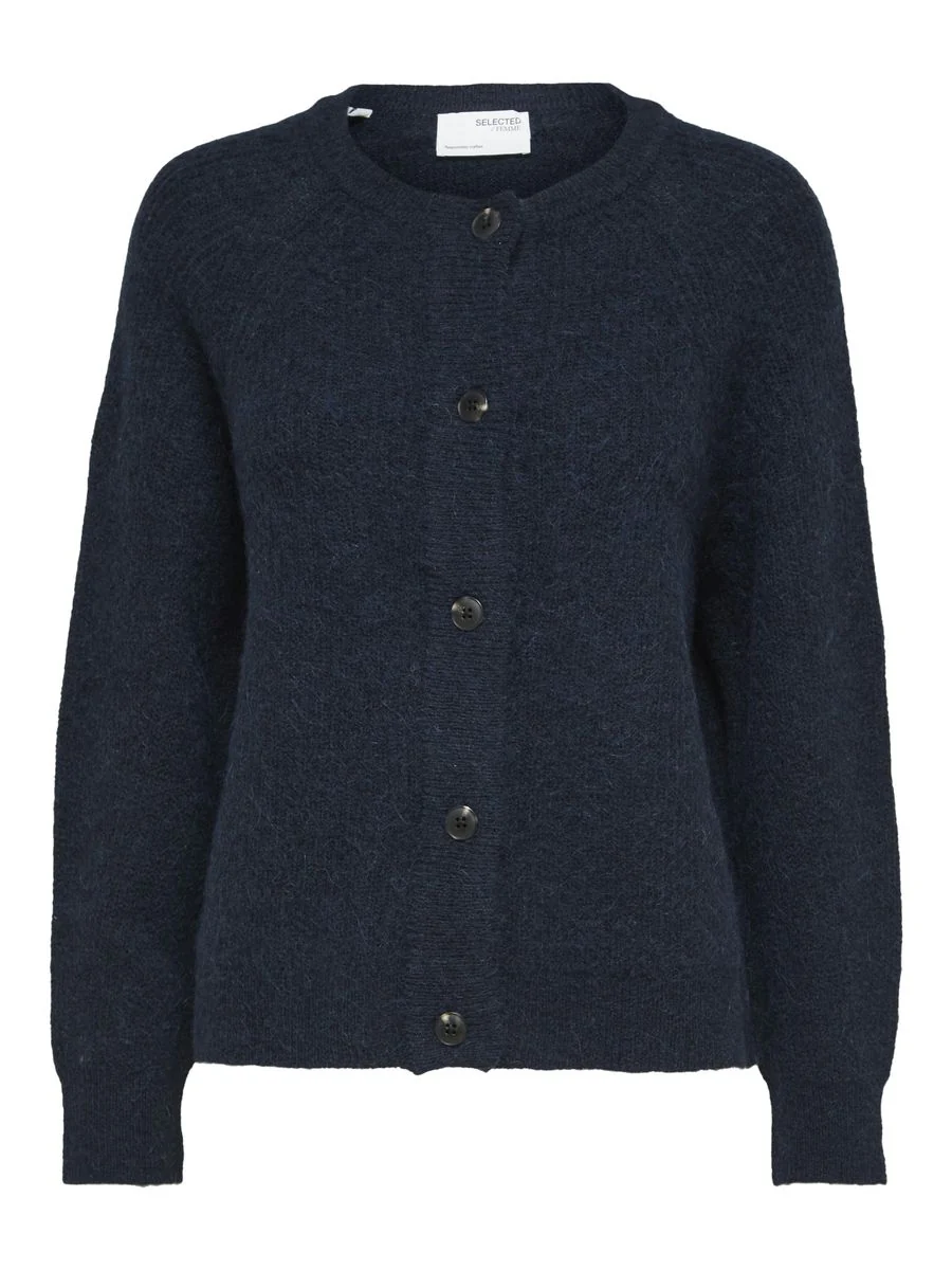 SLFLULU LS KNIT SHORT CARDIGAN NOOS - Image 2