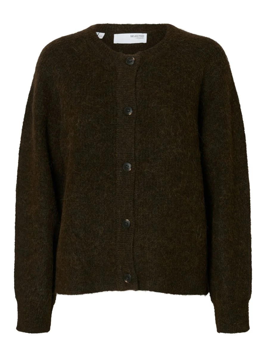 SLFLULU LS KNIT SHORT CARDIGAN NOOS - Image 5