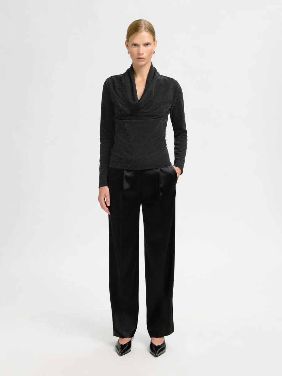 SLFSANDRA LS COWL NECK TOP - Image 5