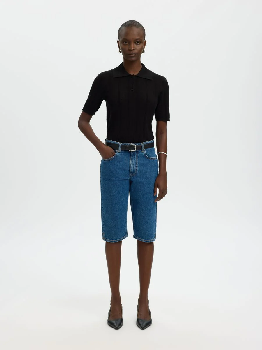 SLFTOLEDO STRUCTURE 2/4 KNIT POLO N - Image 6