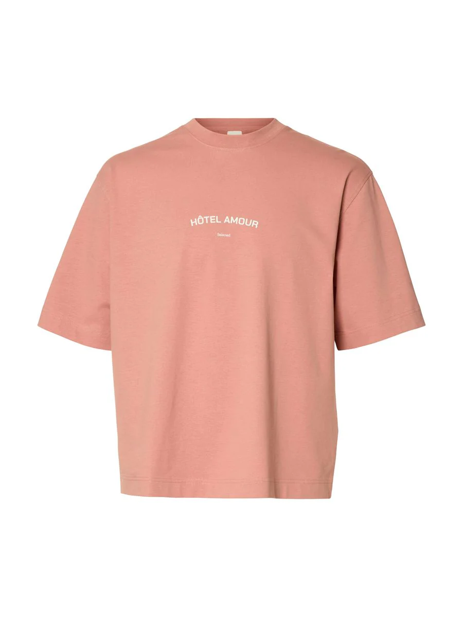 SLHBOXYLIAM SS O-NECK TEE HOTEL AMOUR