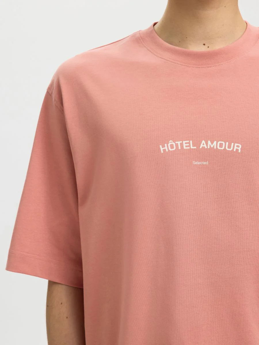 SLHBOXYLIAM SS O-NECK TEE HOTEL AMOUR - Image 5