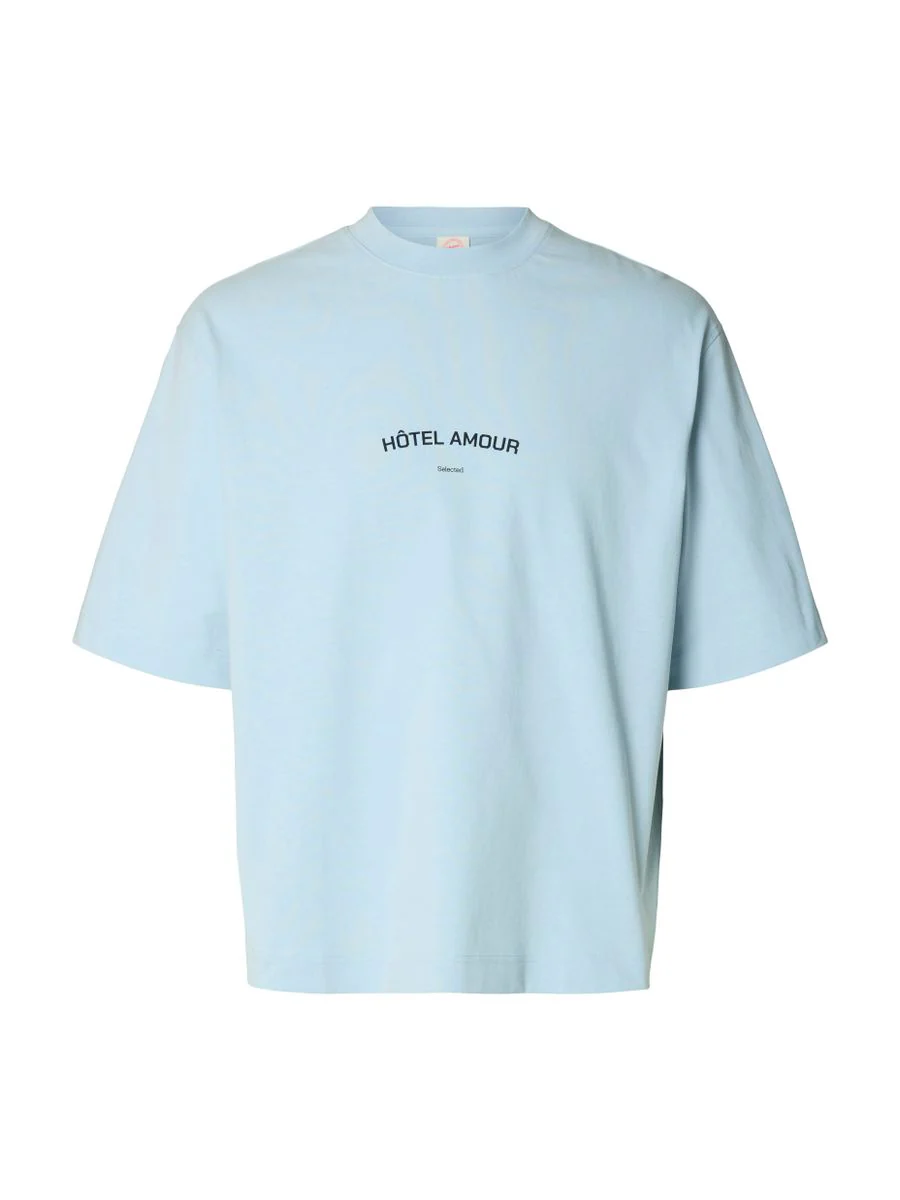 SLHBOXYLIAM SS O-NECK TEE HOTEL AMOUR - Image 6