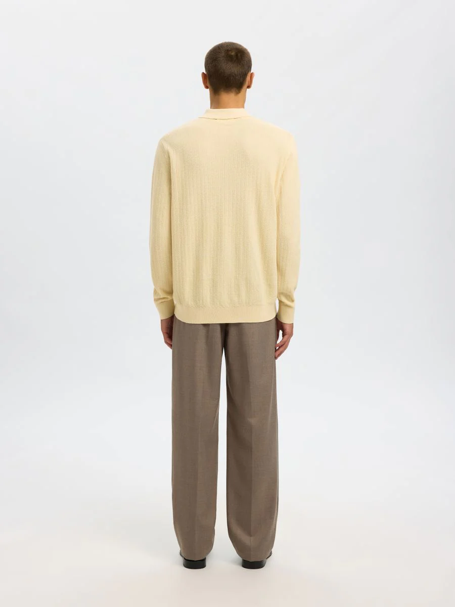 SLHCRAN LS KNIT STRUCTURE HALF ZIP - Image 3