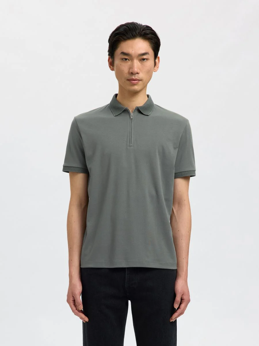 SLHFAVE ZIP SS POLO NOOS - Image 2
