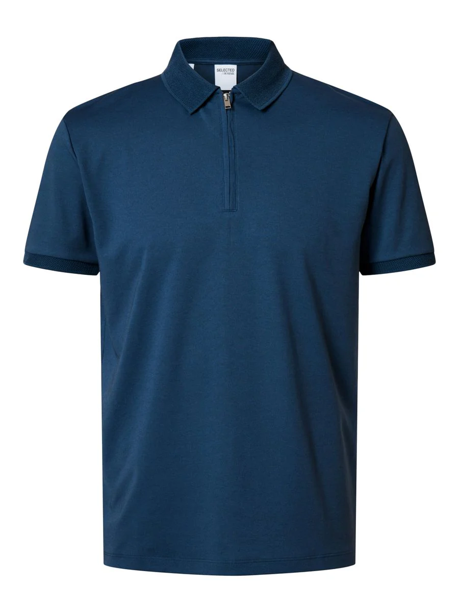 SLHFAVE ZIP SS POLO NOOS - Image 8