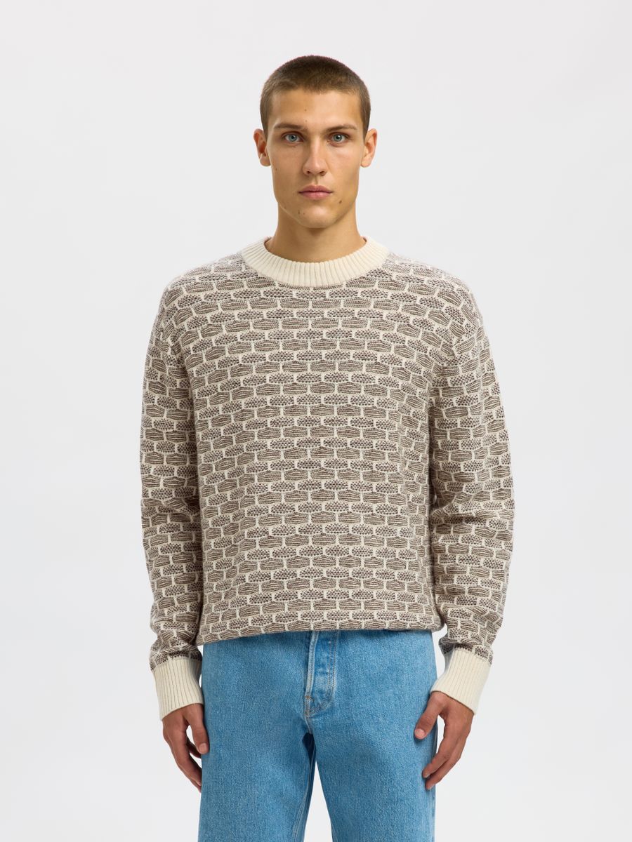 SLHKEITH LS KNIT RELAXED CREW NECK - Image 2